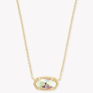 Kendra Scott Iridescent Stone Elisa Necklace